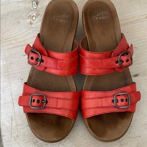 Dansko worms Jessie double strap sandals